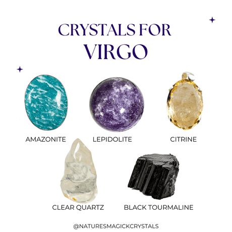 Crystals for Virgo: Top 10 Perfect Partners - Nature's Magick