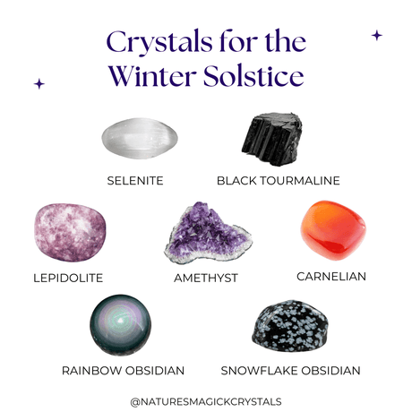 Embracing the Energy of Crystals for the Winter Solstice - Nature's Magick