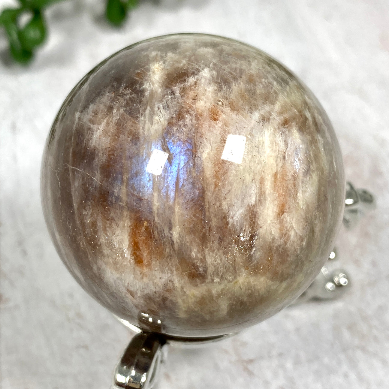 Belomorite "Eclipse Stone" (Russian Moonstone with Sunstone)