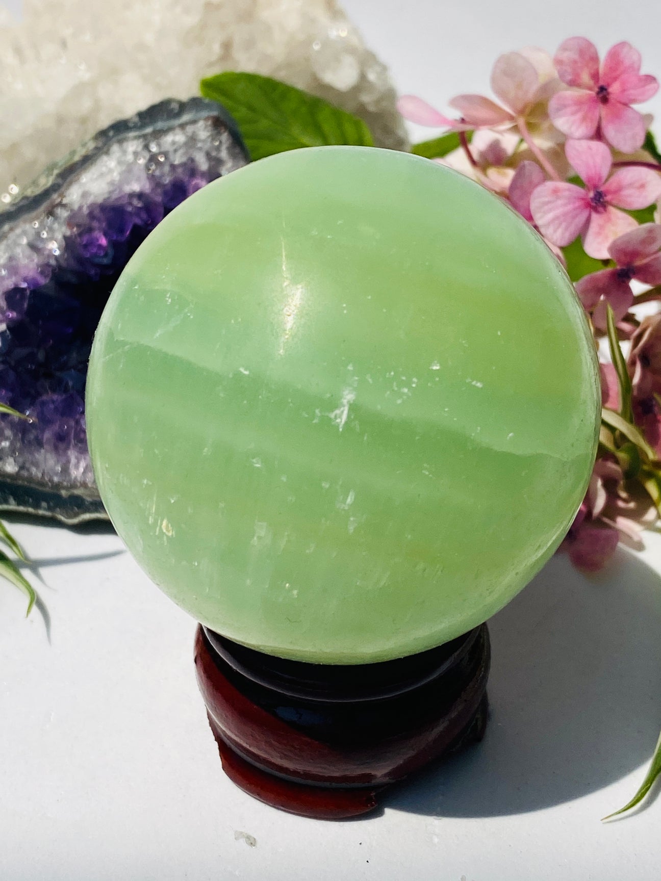 Pistachio Calcite (Green Calcite)