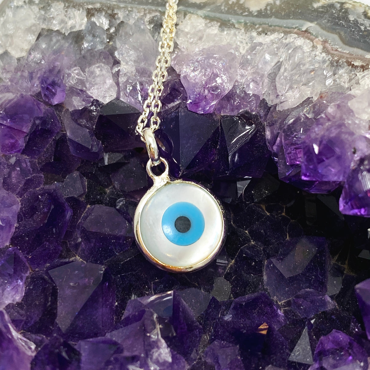 925 SS Eye of Horus Necklace