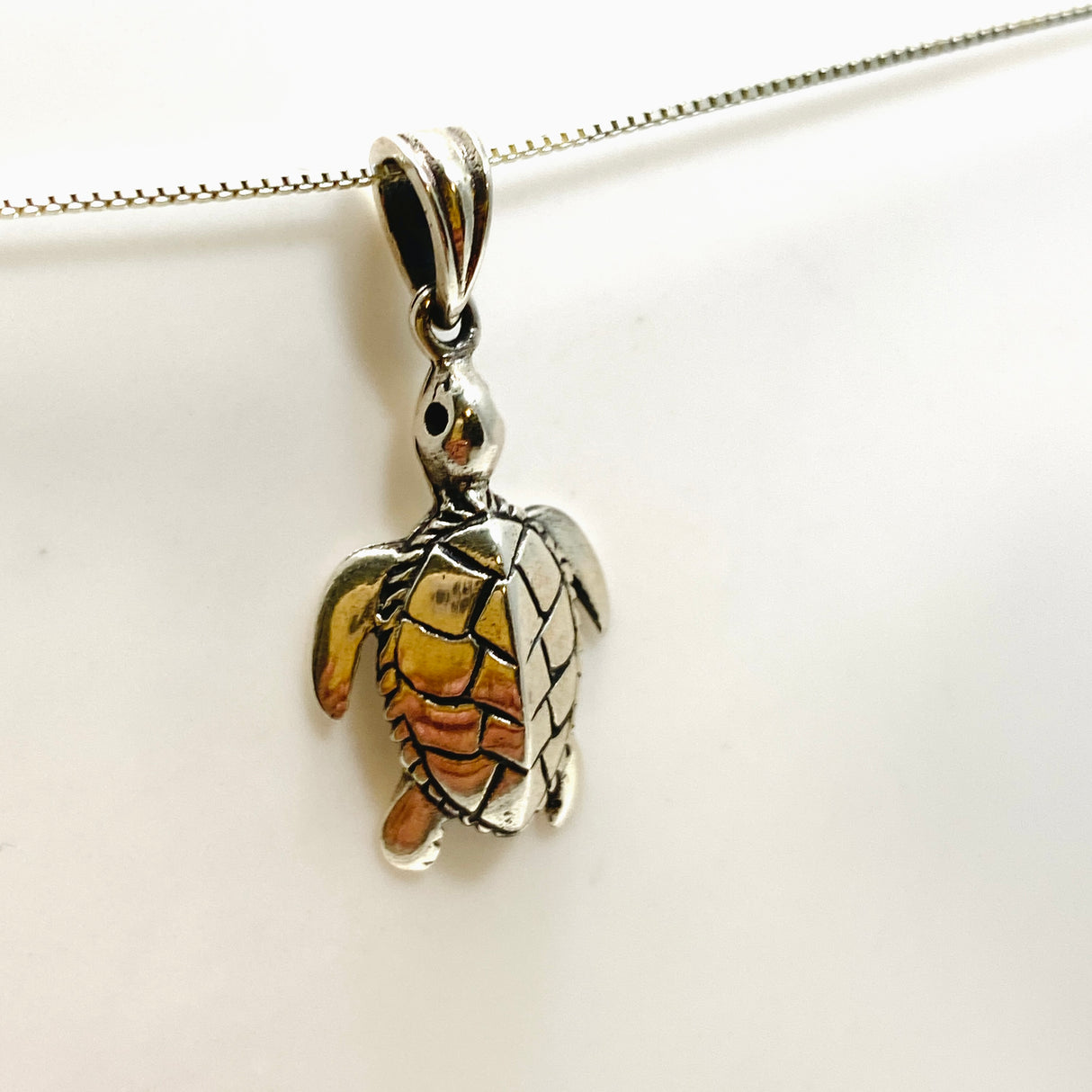 925 SS Turtle pendant SV20-324