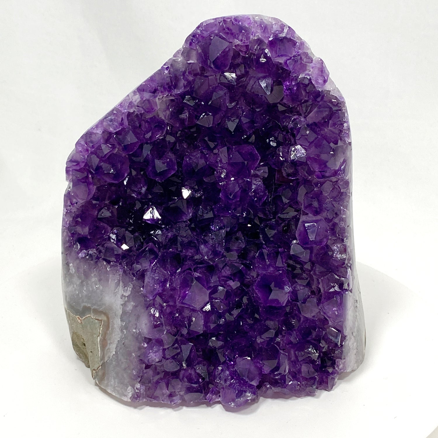 Amethyst Cluster Geode Cutbase (Uruguay A grade Amethyst) AMCB-10