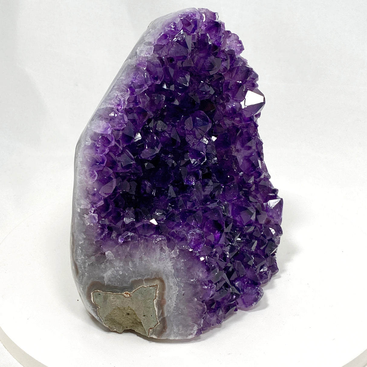 Amethyst Cluster Geode Cutbase (Uruguay A grade Amethyst) AMCB-10