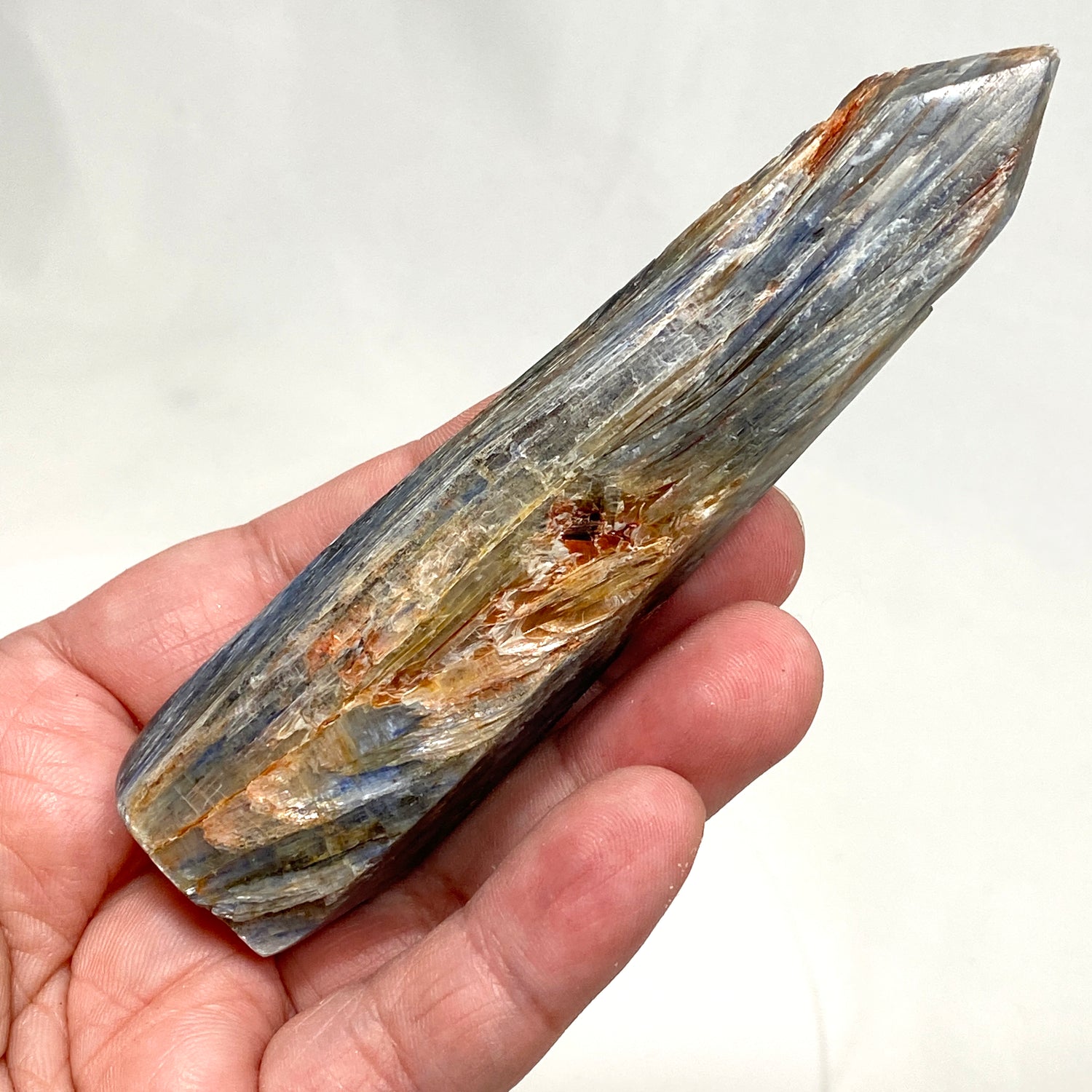 Blue Kyanite Polished Point BKY-10