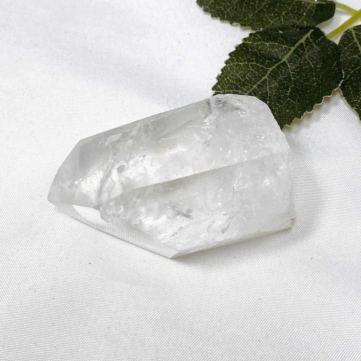 Clear Quartz Semi-polished Natural Point CQCP02