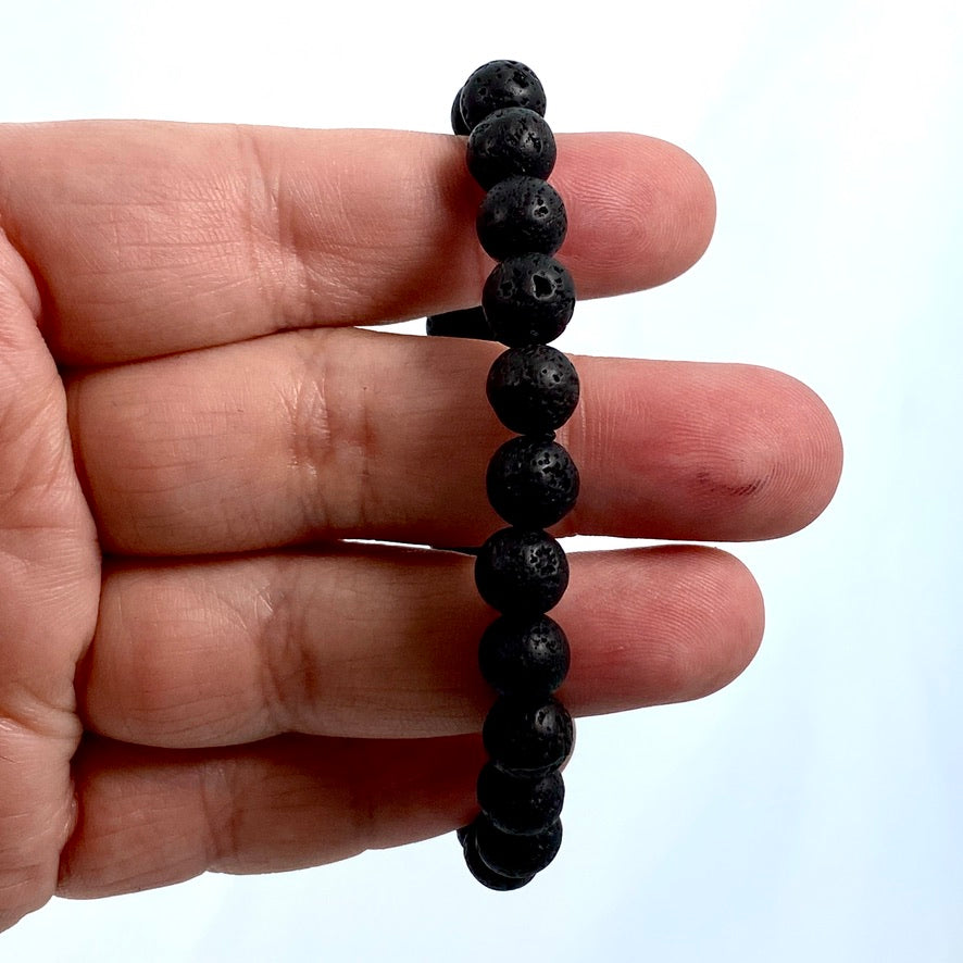 Lava stone bracelet