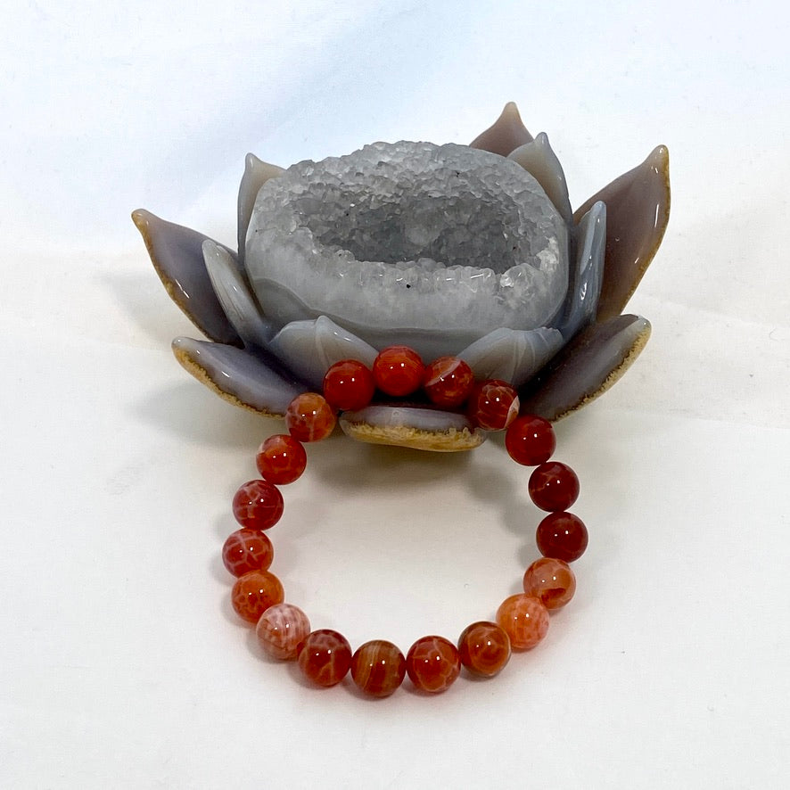 Snakeskin Agate bracelet