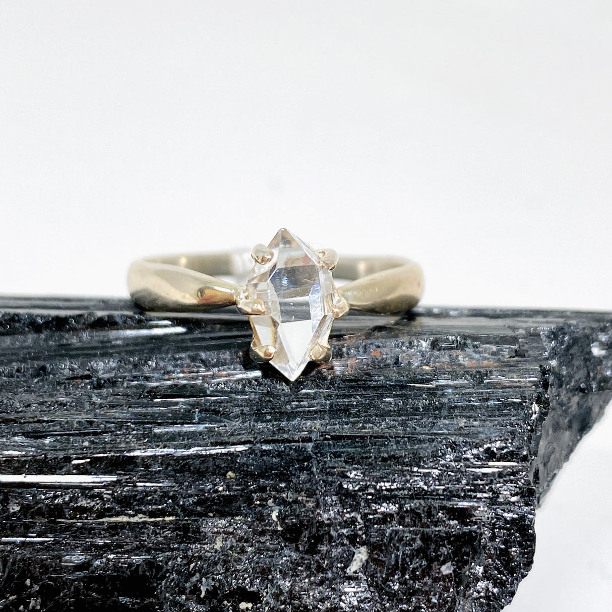 Herkimer Diamond Ring Size 10 BTP-26