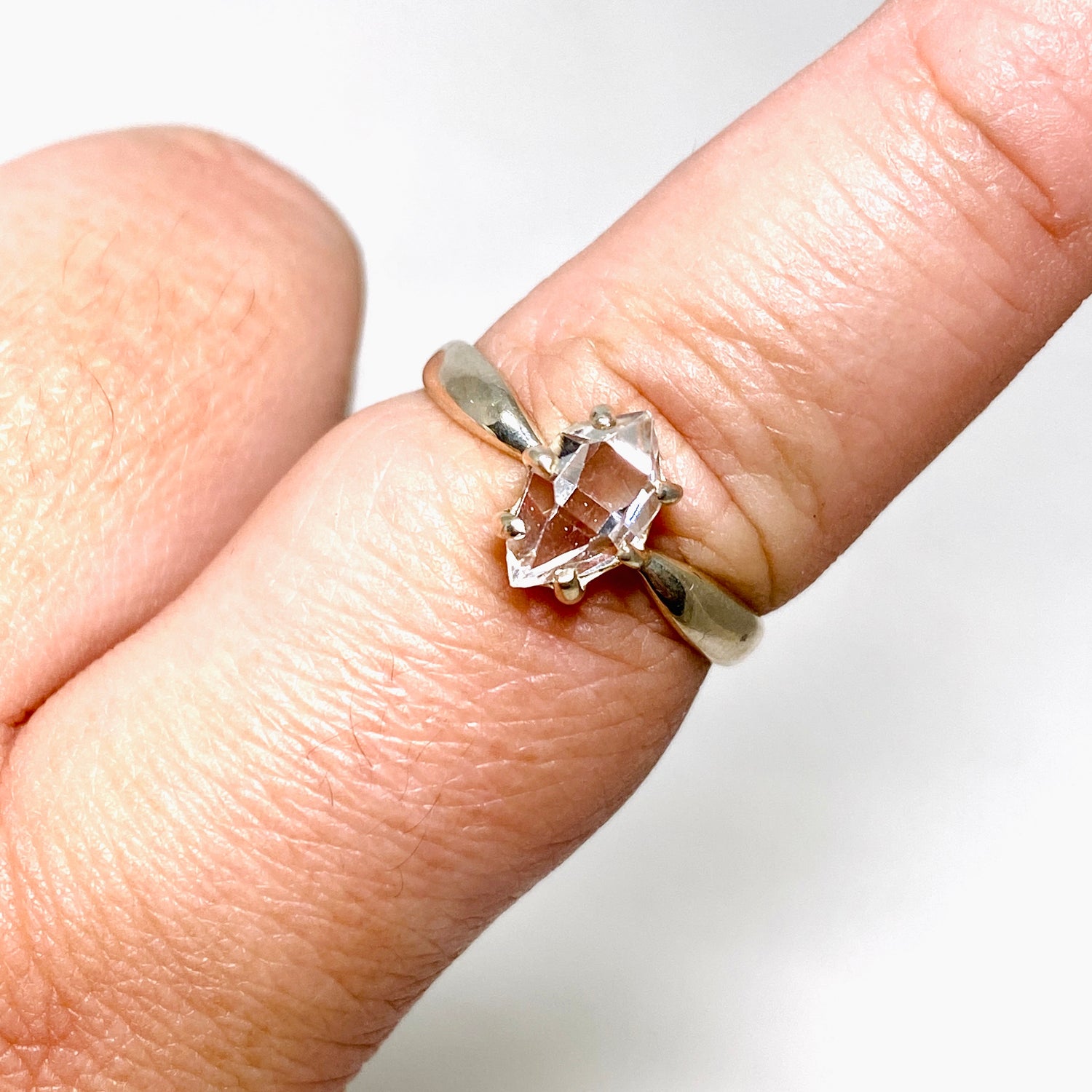 Herkimer Diamond Ring Size 10 BTP-26