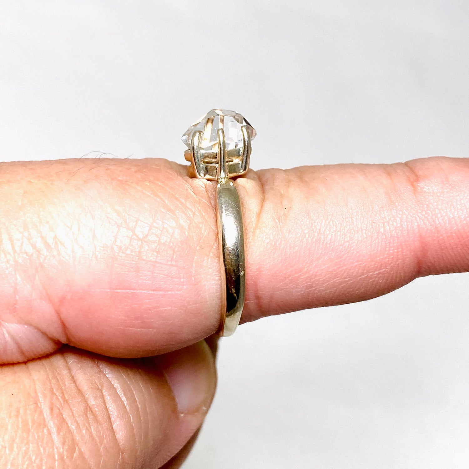 Herkimer Diamond Ring Size 10 BTP-26
