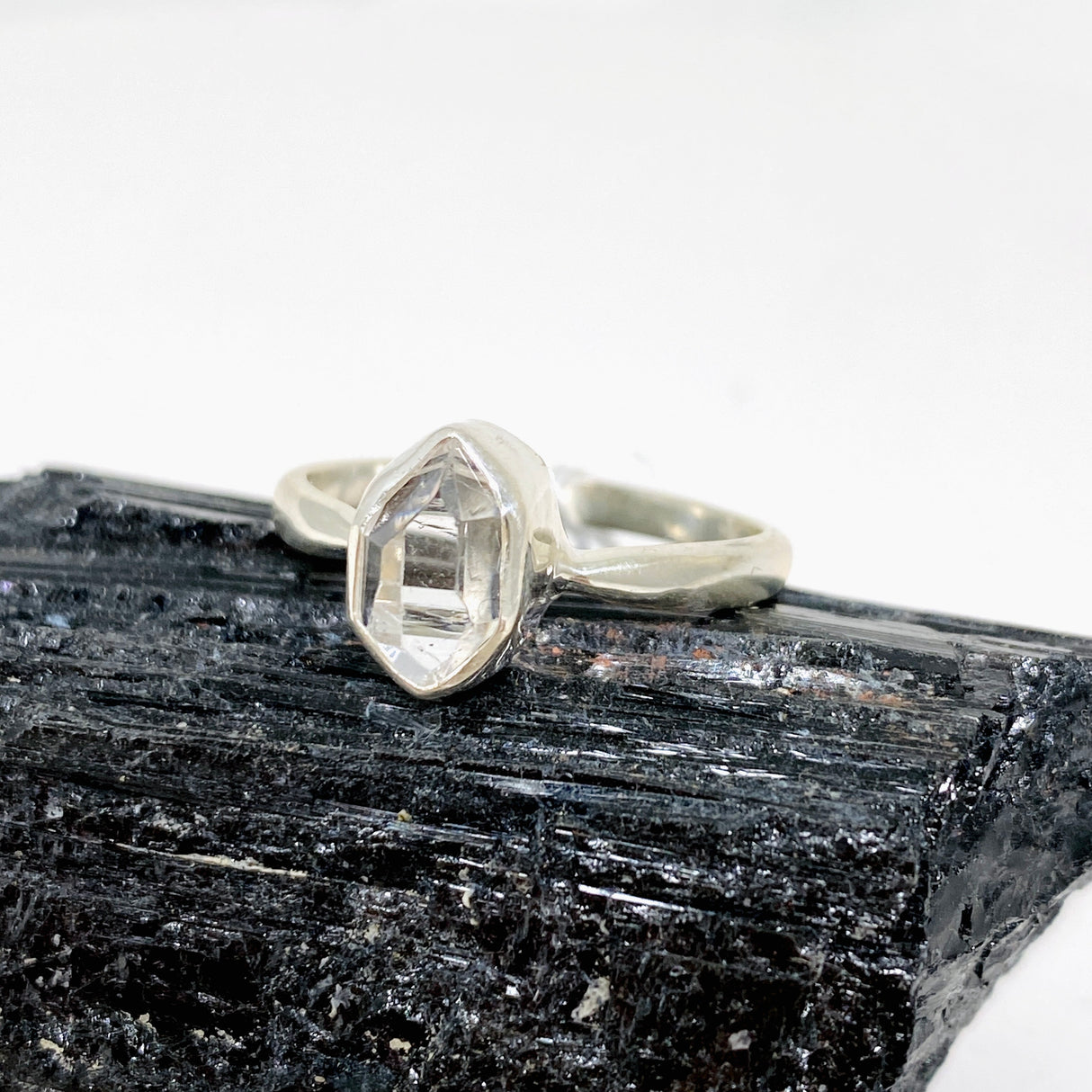 Herkimer Diamond Ring Size 9 BTP-68