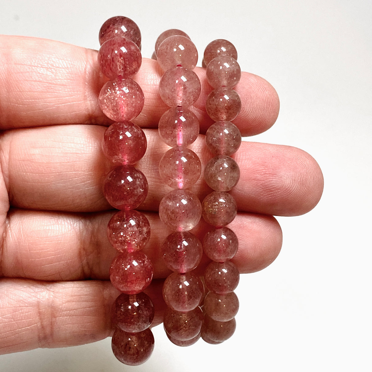 Strawberry Quartz Bracelet