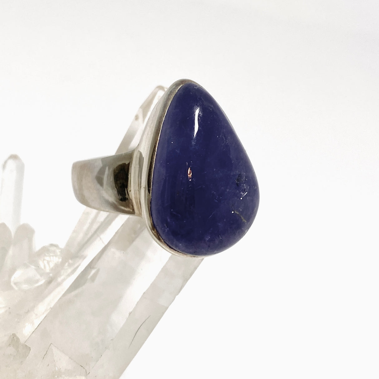 Tanzanite teardrop ring s.10  KRGJ2005