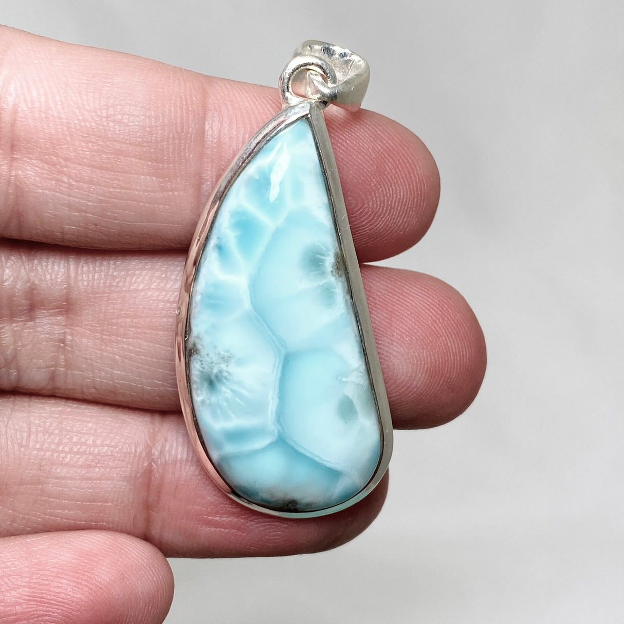 Larimar Freeform Pendant THP-06