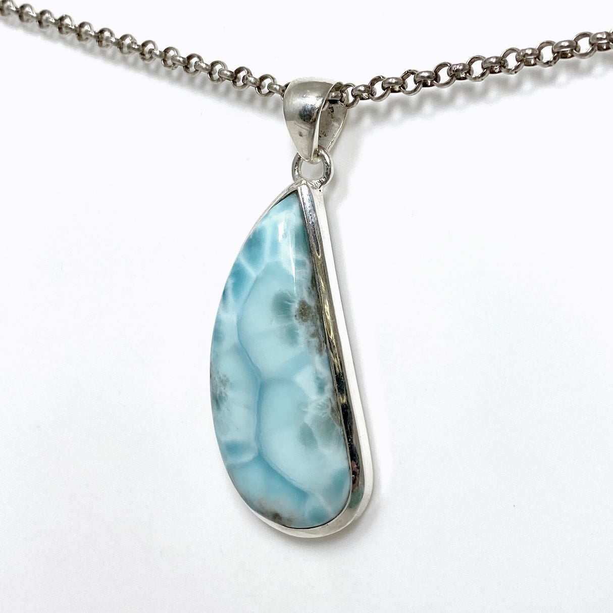 Larimar Freeform Pendant THP-06