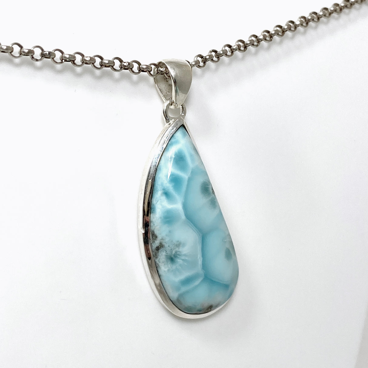 Larimar Freeform Pendant THP-06