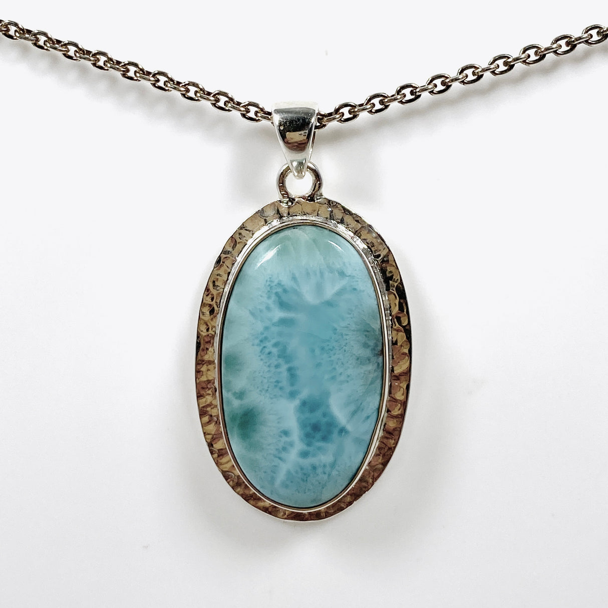 Larimar Oval Pendant KPGJ4170