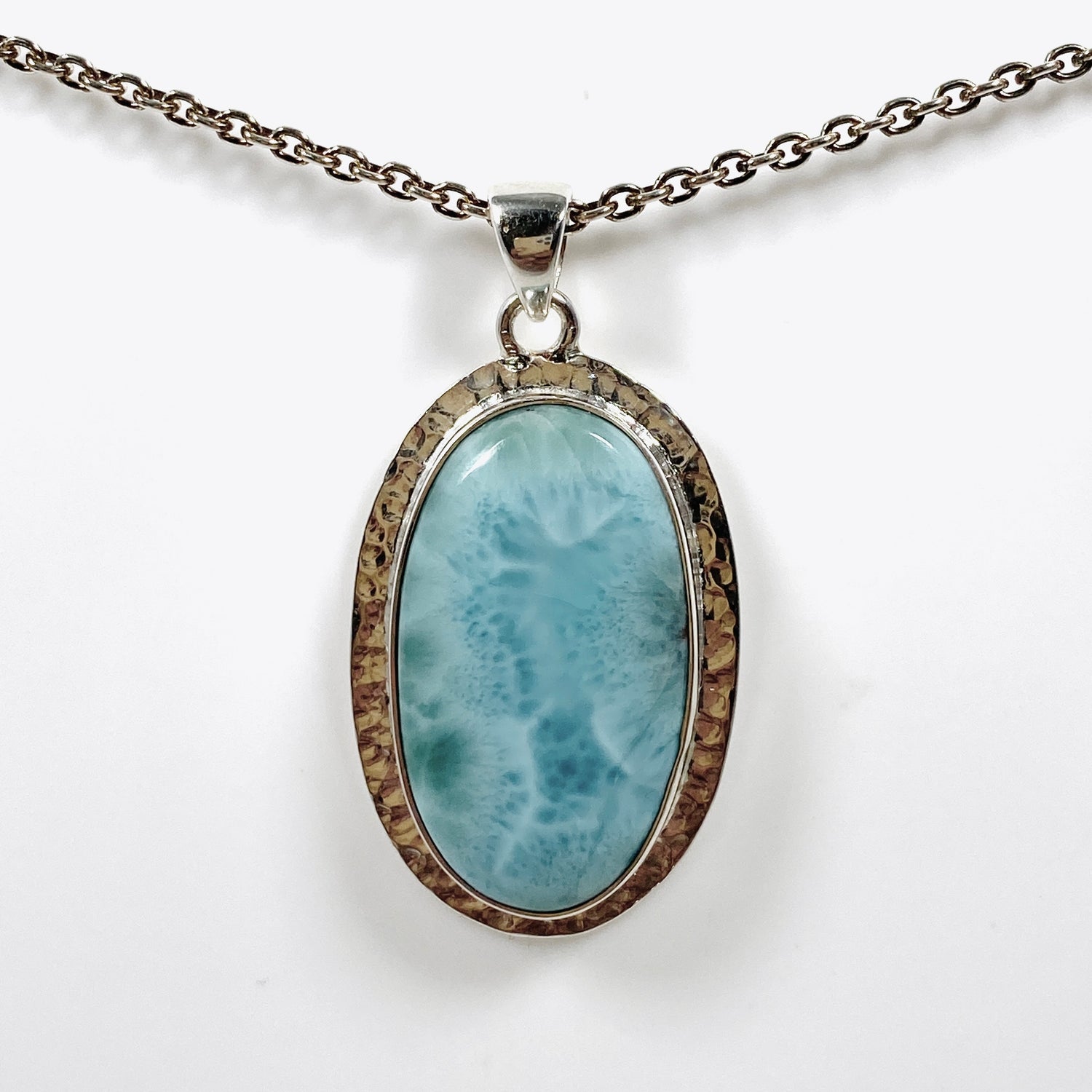 Larimar Oval Pendant KPGJ4170