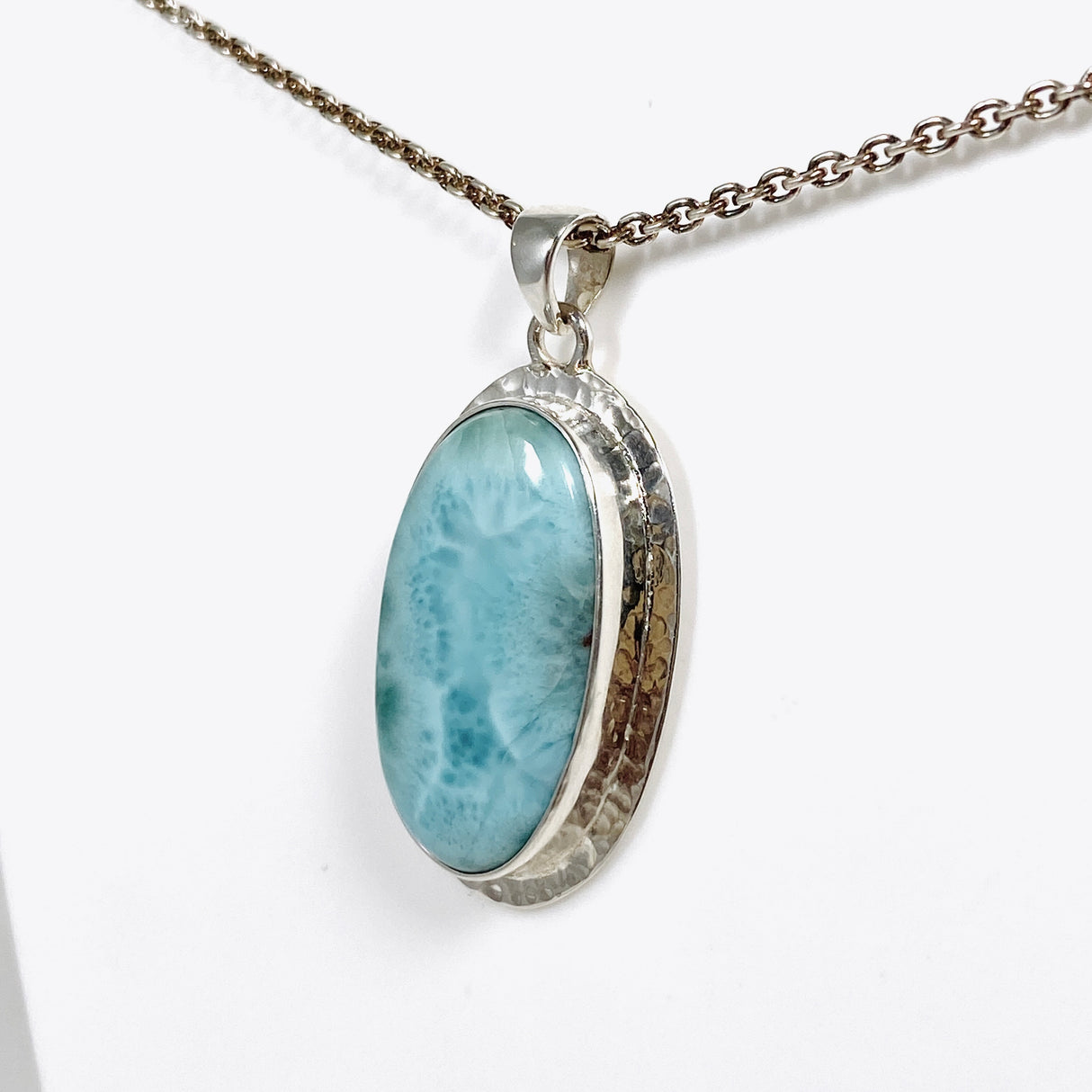 Larimar Oval Pendant KPGJ4170