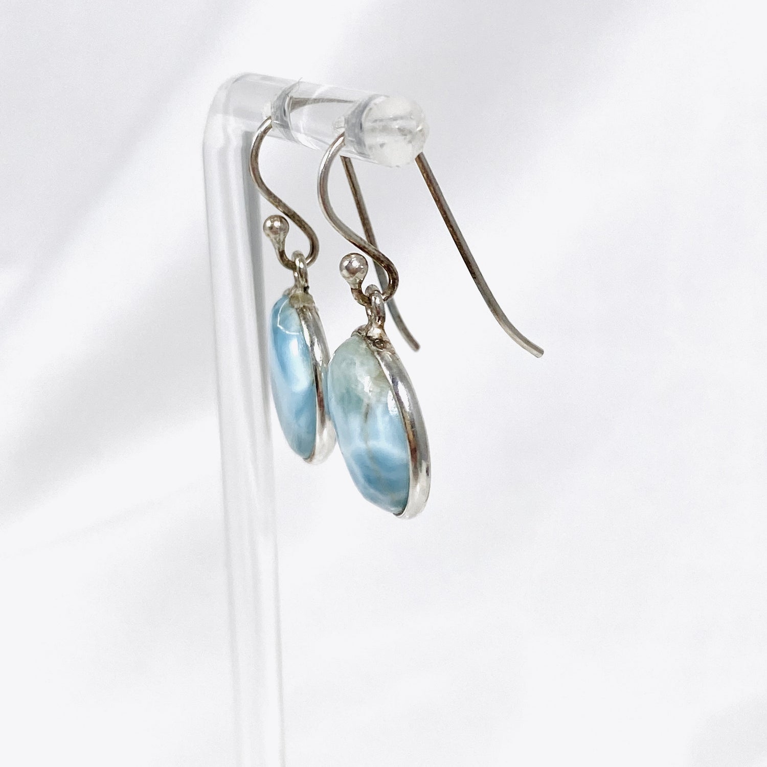 Larimar Round Earrings KEGJ995