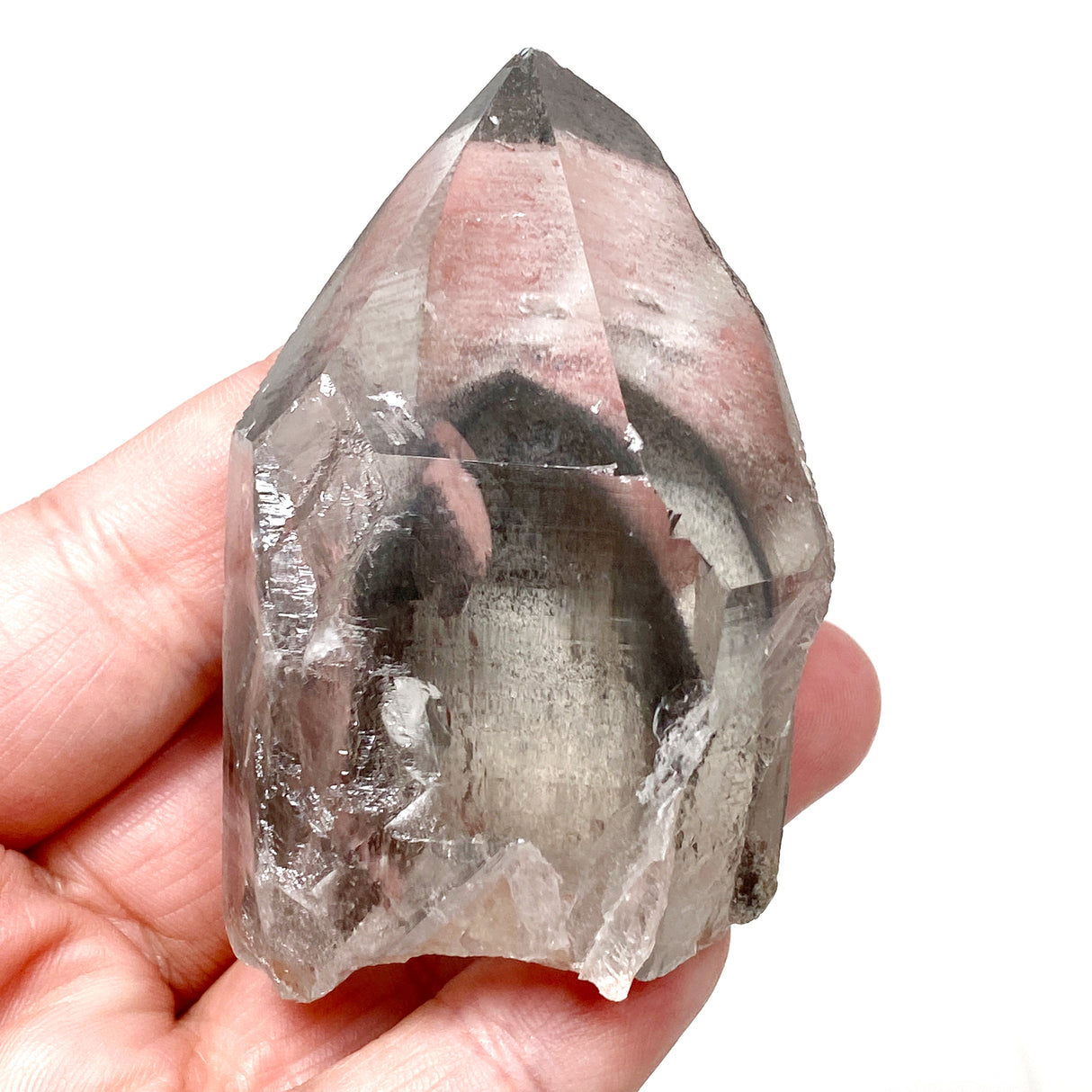 Lemurian Seed Crystal Black Phantom 146 g 70x45mm LSQ-09