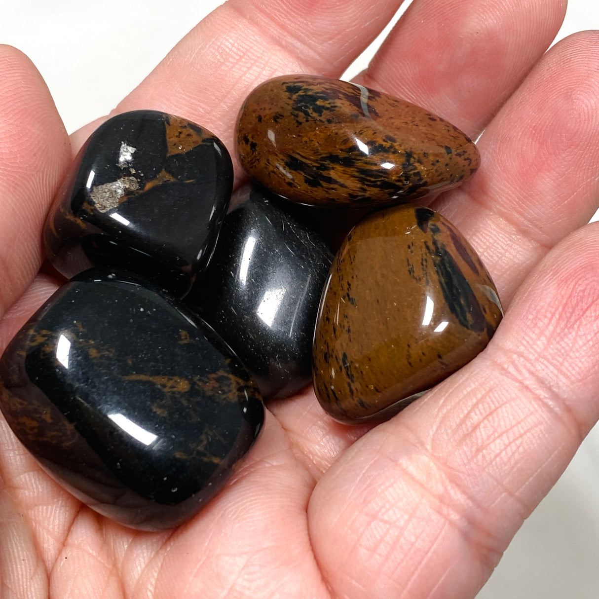 Mahogany Obsidian Tumbled Stone