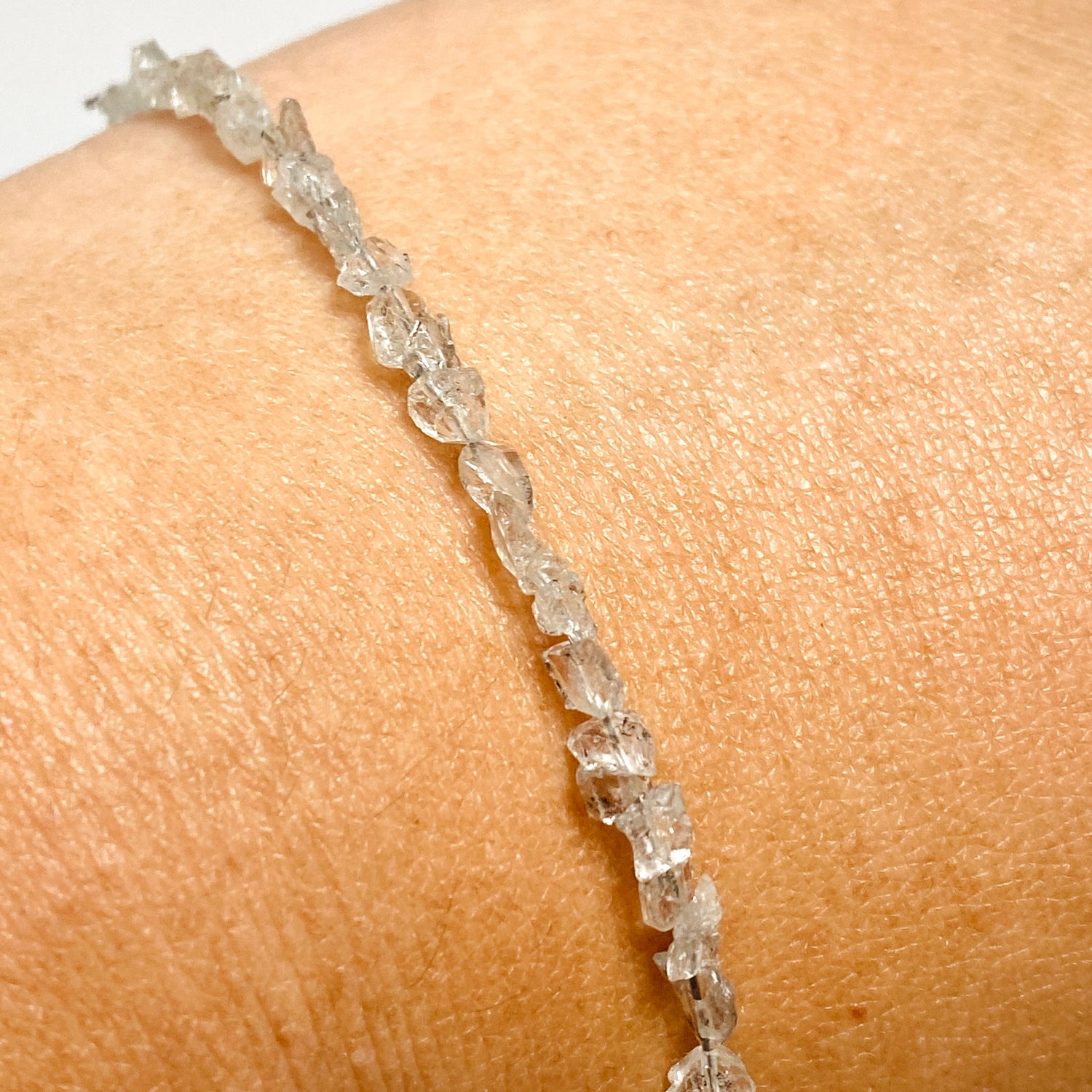 Diamond Quartz Bracelet