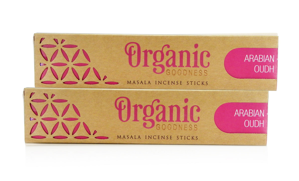 Organic Goodness Arabian Oudh Masala Incense 15g by Nature's Magick