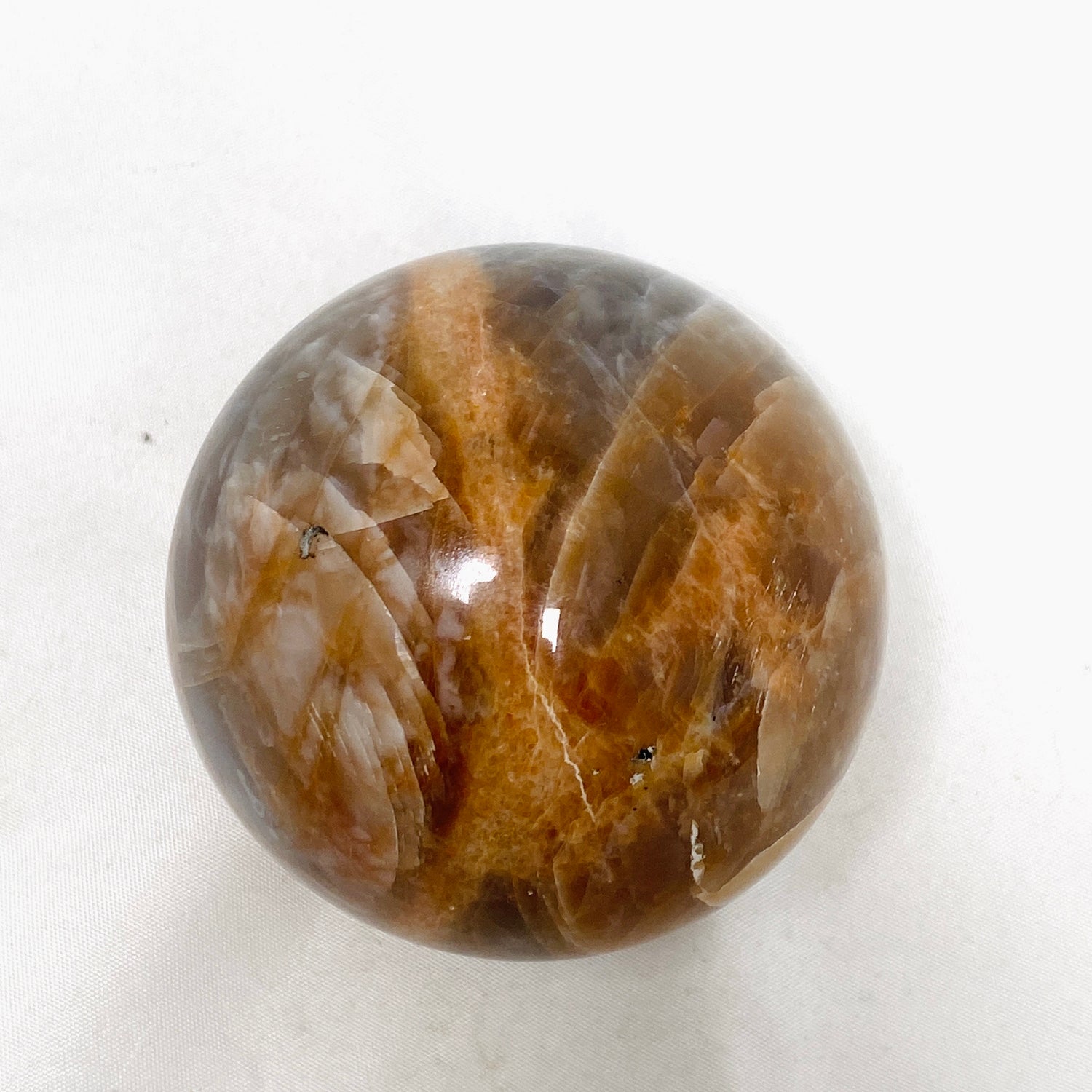 Peach Moonstone Sphere PMS06