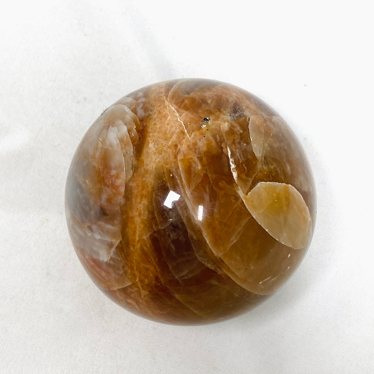 Peach Moonstone Sphere PMS06