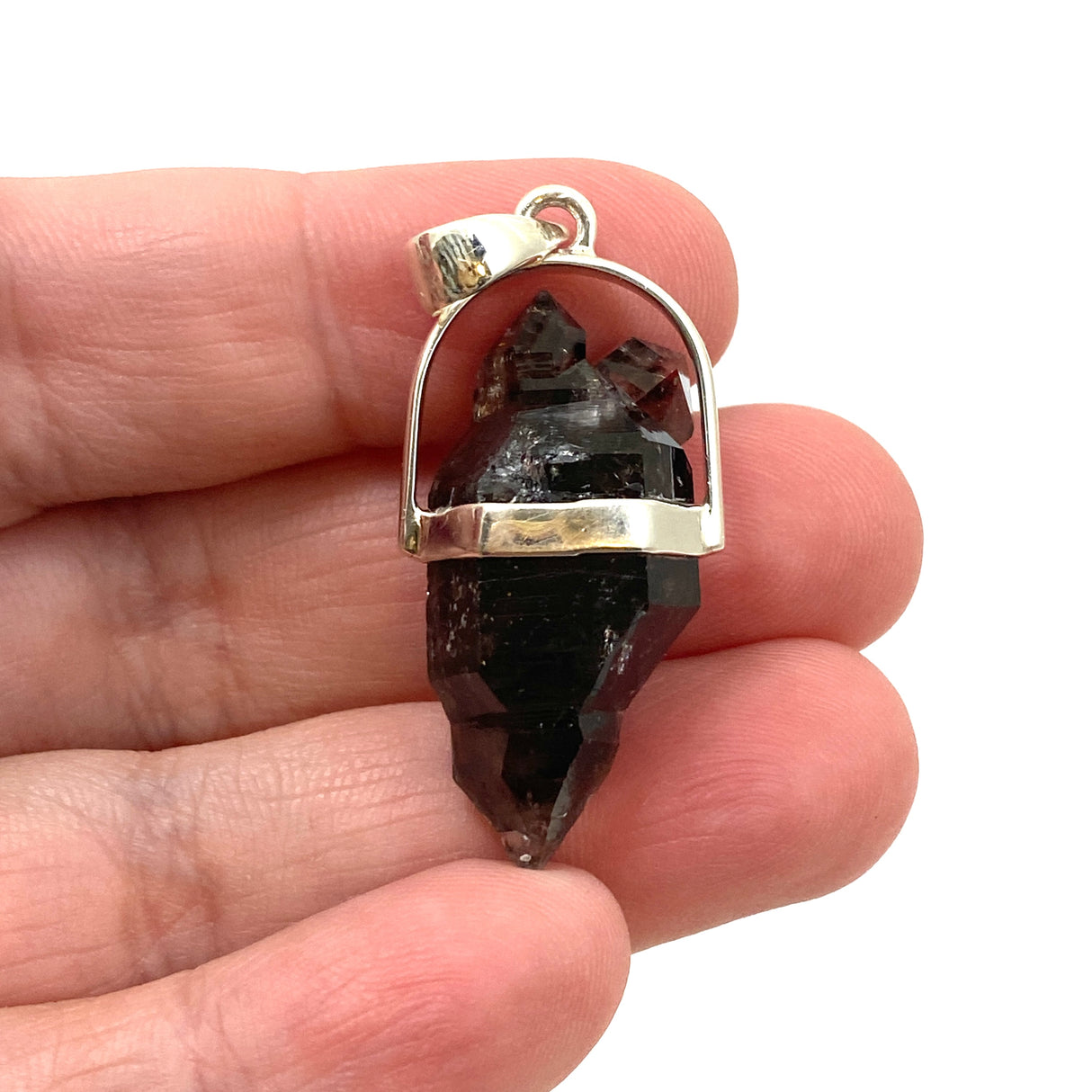 Smokey Quartz Mooralla Raw Pendant PPGJ943