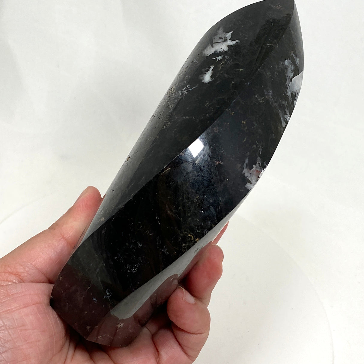 Tourmalinated Quartz Flame TQF-01