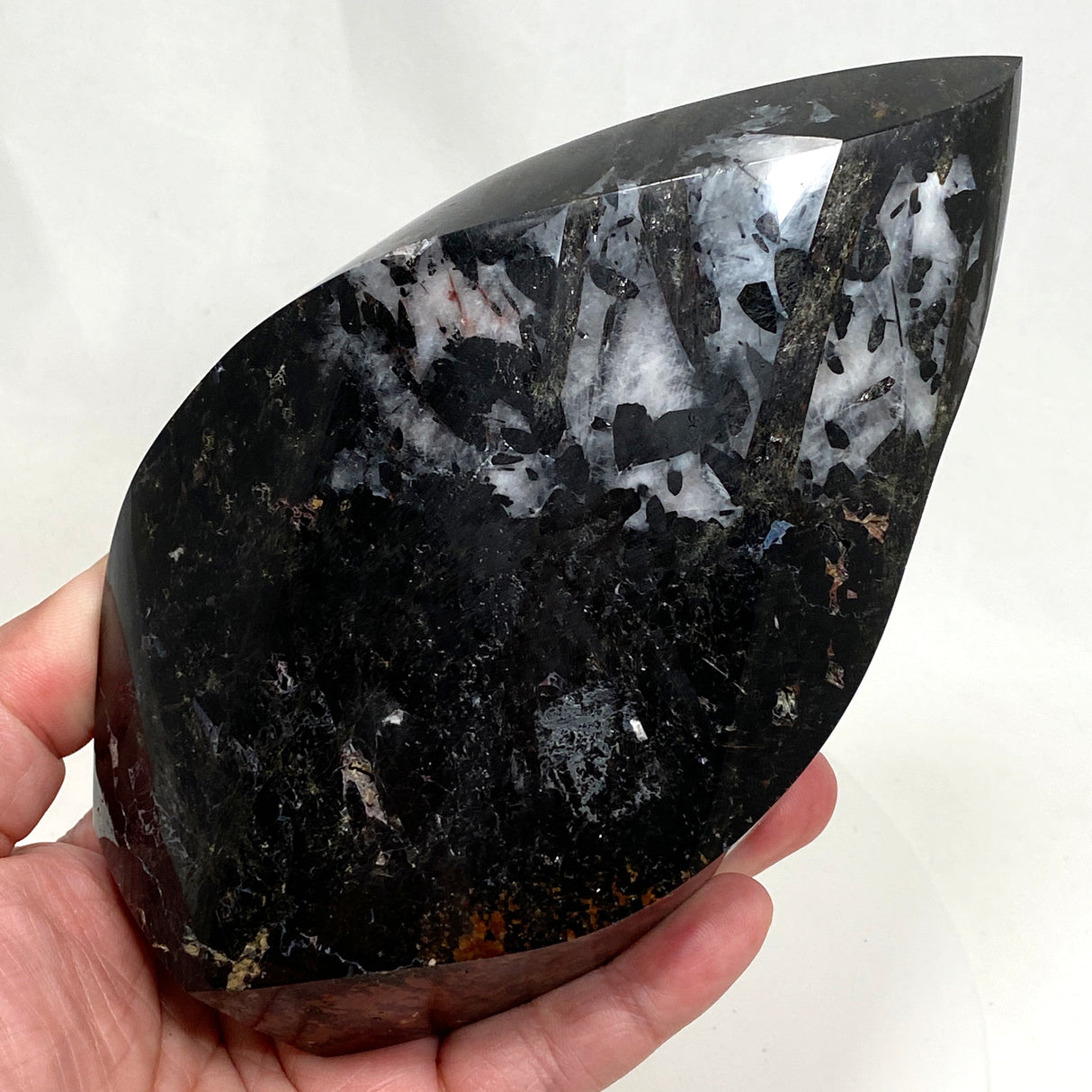 Tourmalinated Quartz Flame TQF-01