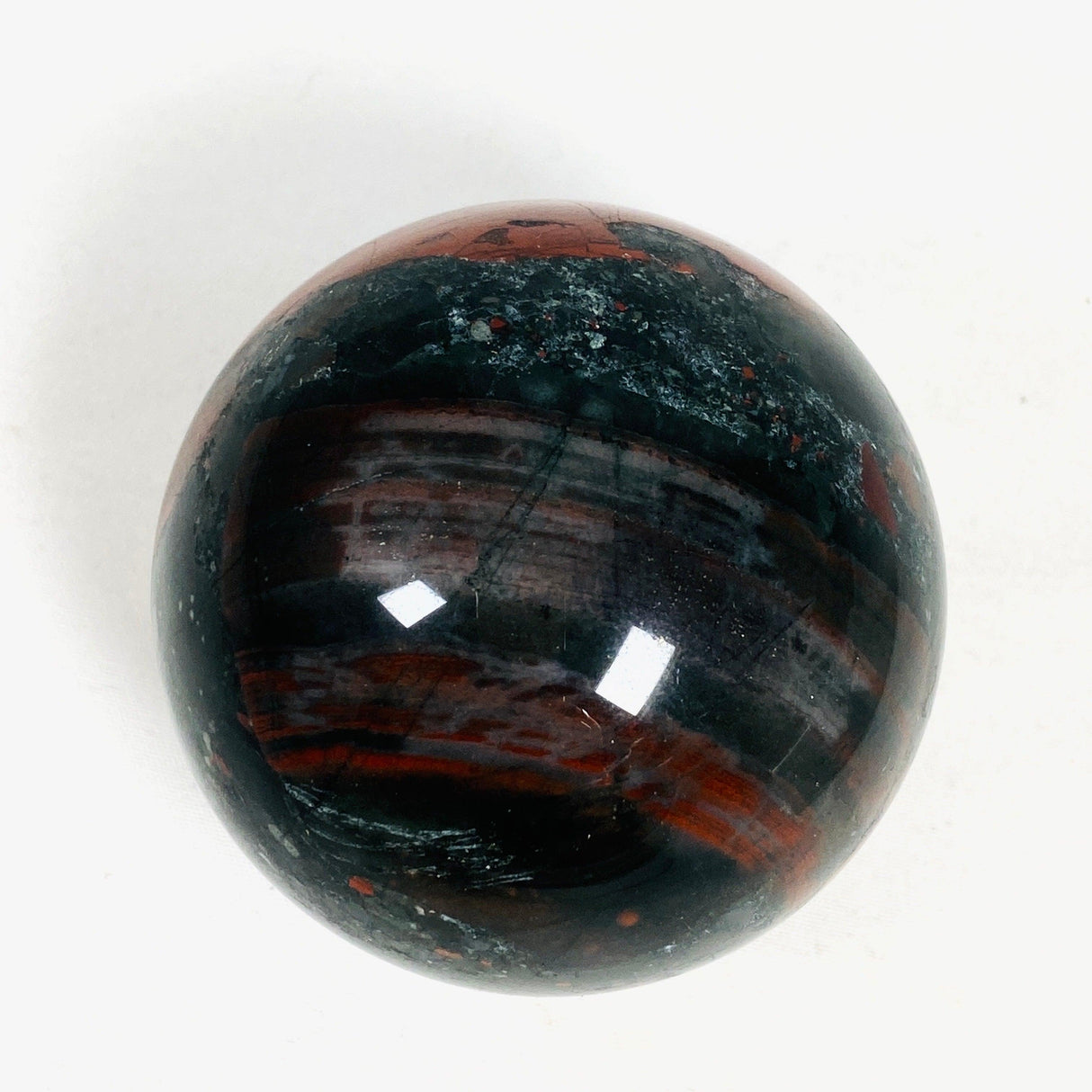 African Bloodstone Sphere ABS-5 - Nature's Magick