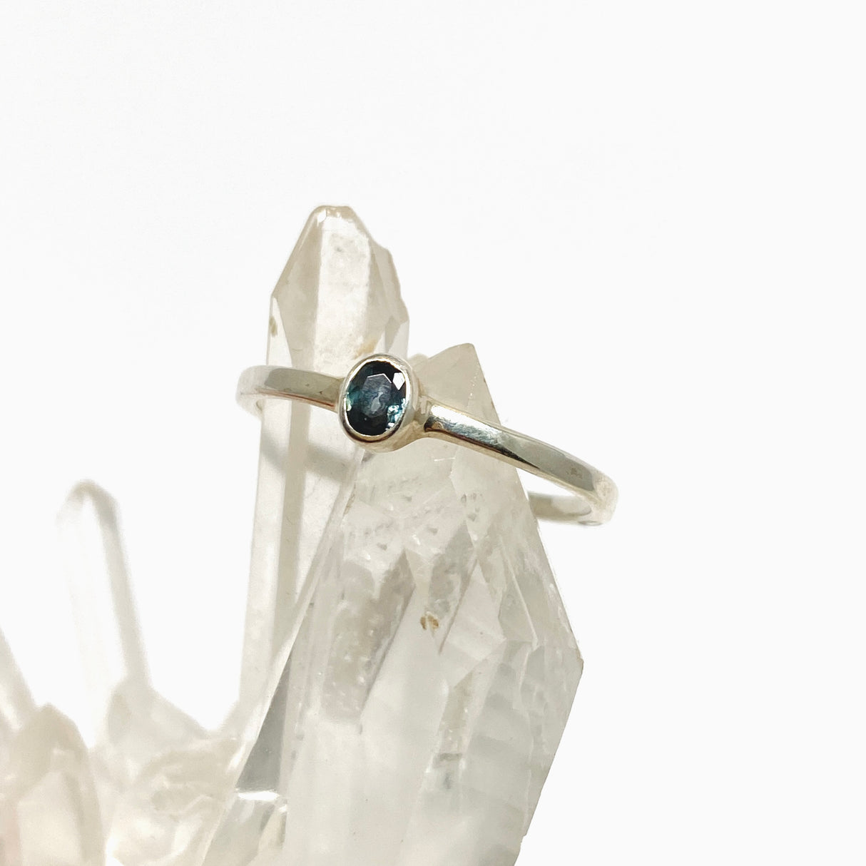 Alexandrite Oval Faceted Ring Size Size 7 BTR-18