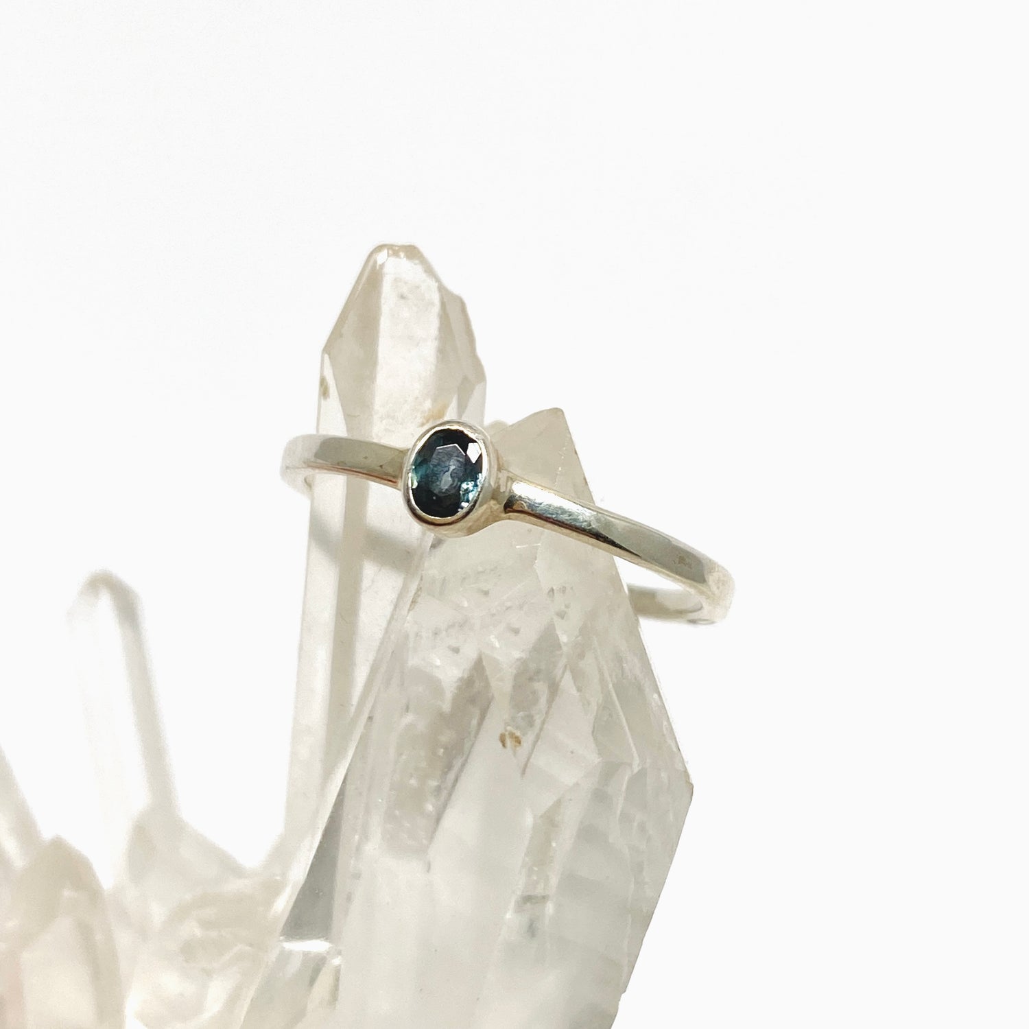 Alexandrite Oval Faceted Ring Size Size 7 BTR-18