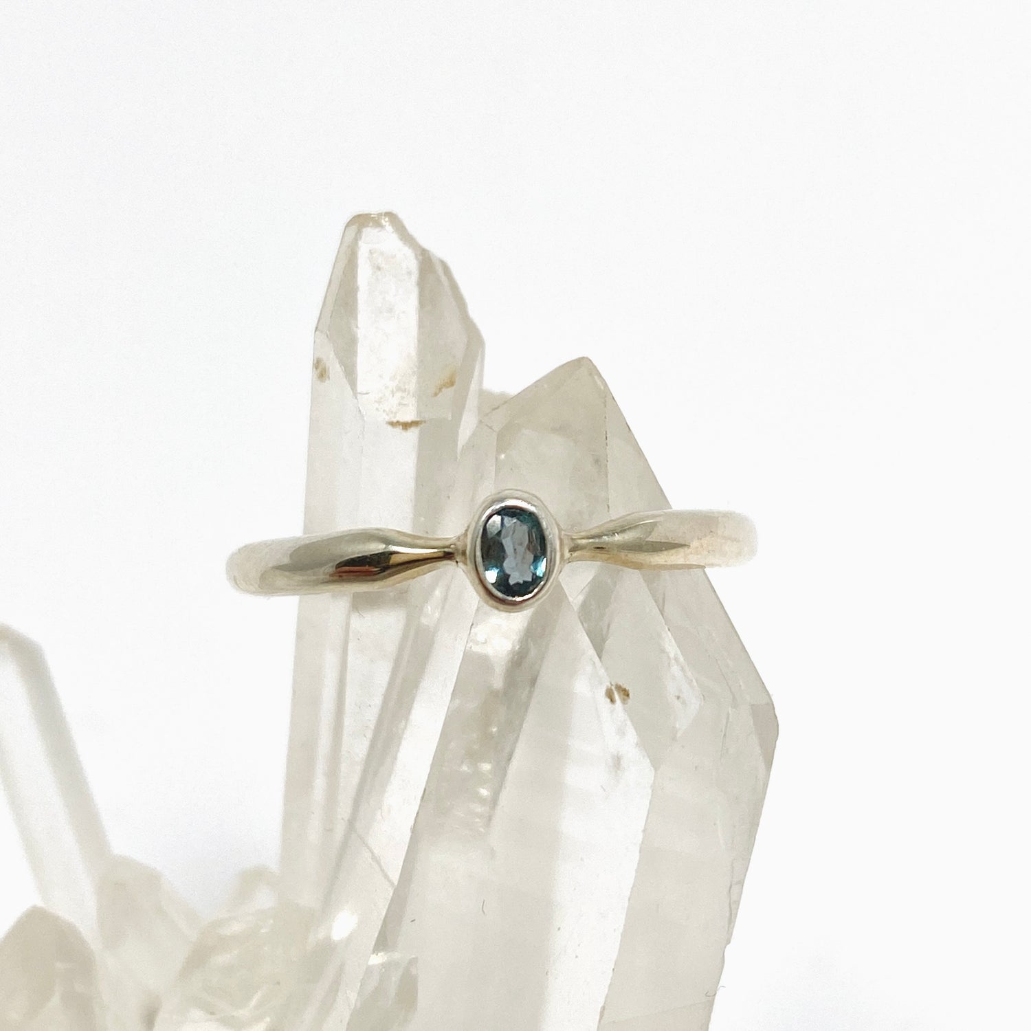 Alexandrite Oval Faceted Ring Size 9 BTR-10