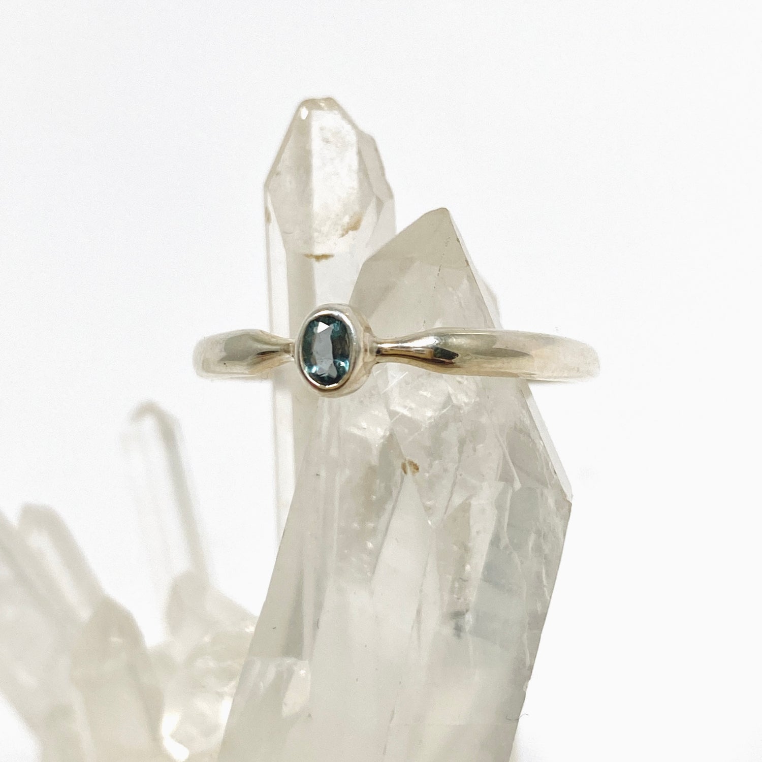 Alexandrite Oval Faceted Ring Size 9 BTR-10