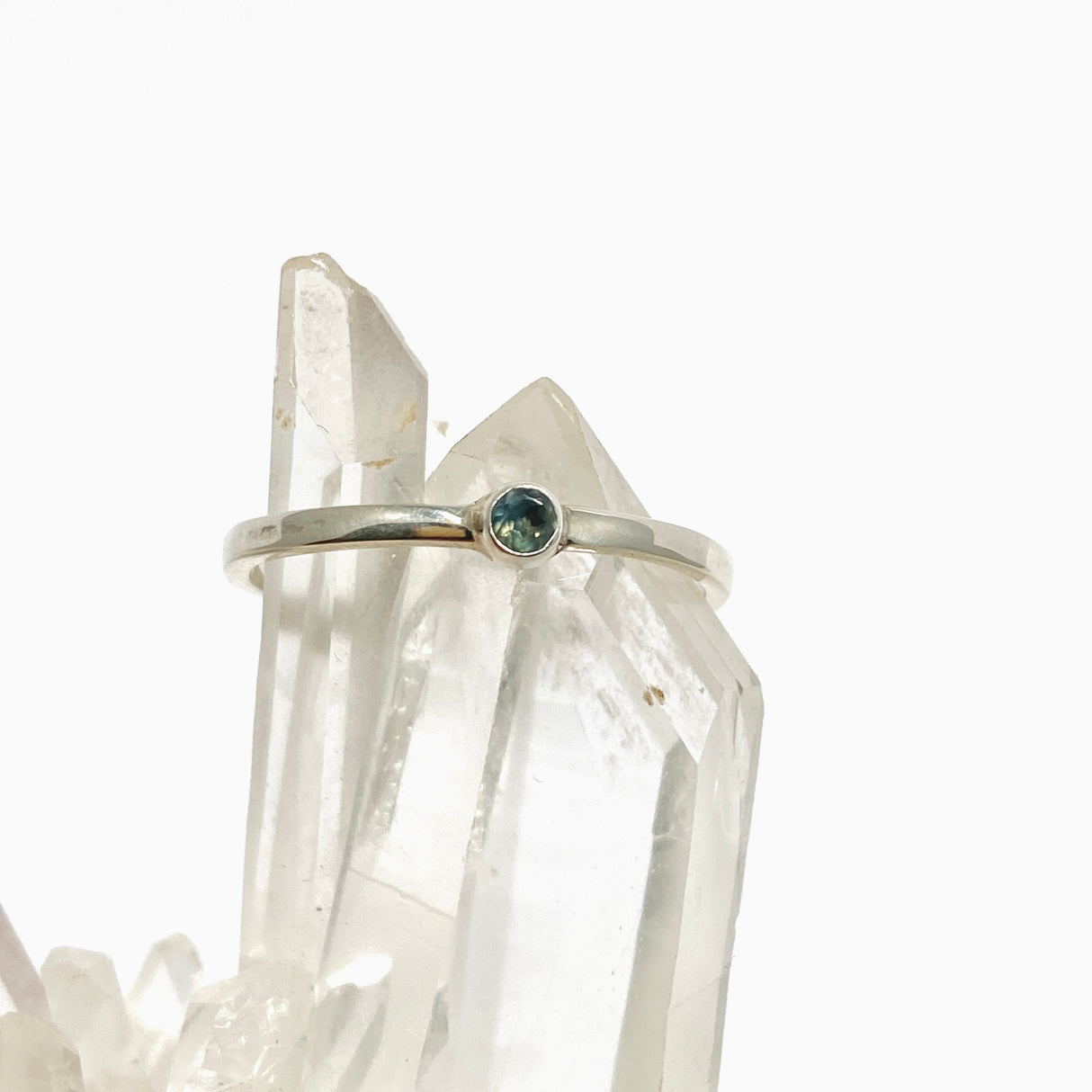 Alexandrite Round Faceted Ring Size 8.5 BTR-23