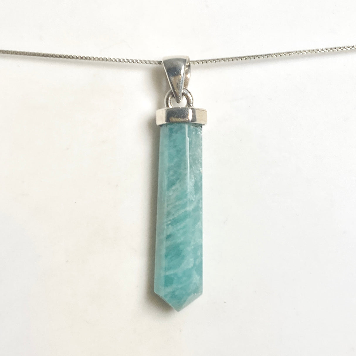 Amazonite Capped Point Pendant PPGJ1241