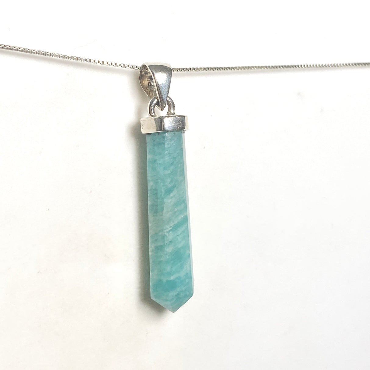 Amazonite Capped Point Pendant PPGJ1241