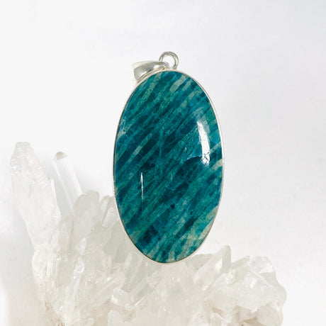 Amazonite oval pendant KPGJ3737 - Nature's Magick