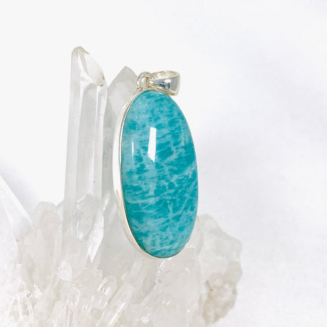 Amazonite oval pendant KPGJ3740 - Nature's Magick