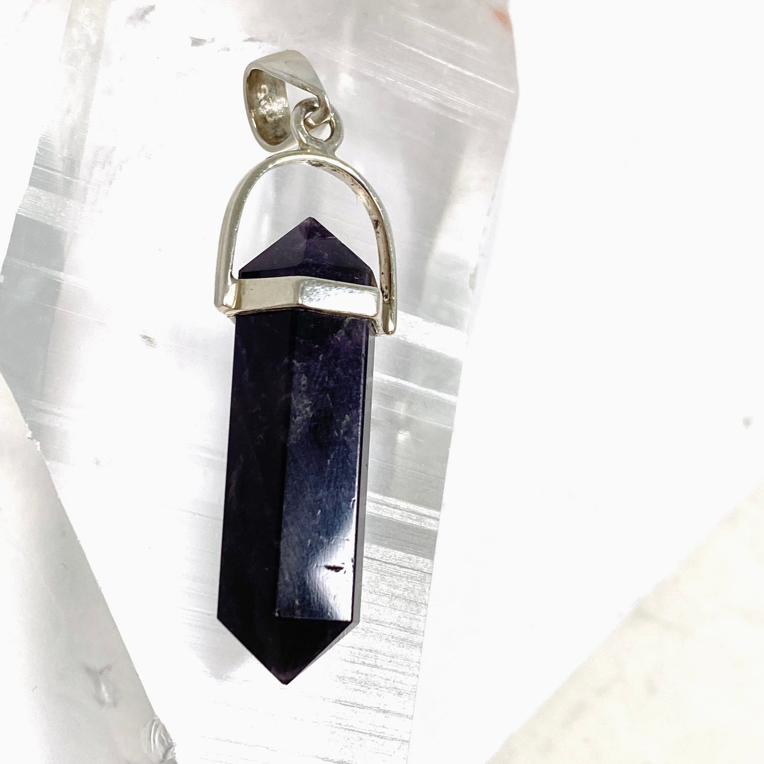 Amethyst Double Point Pendant PPGJ1233