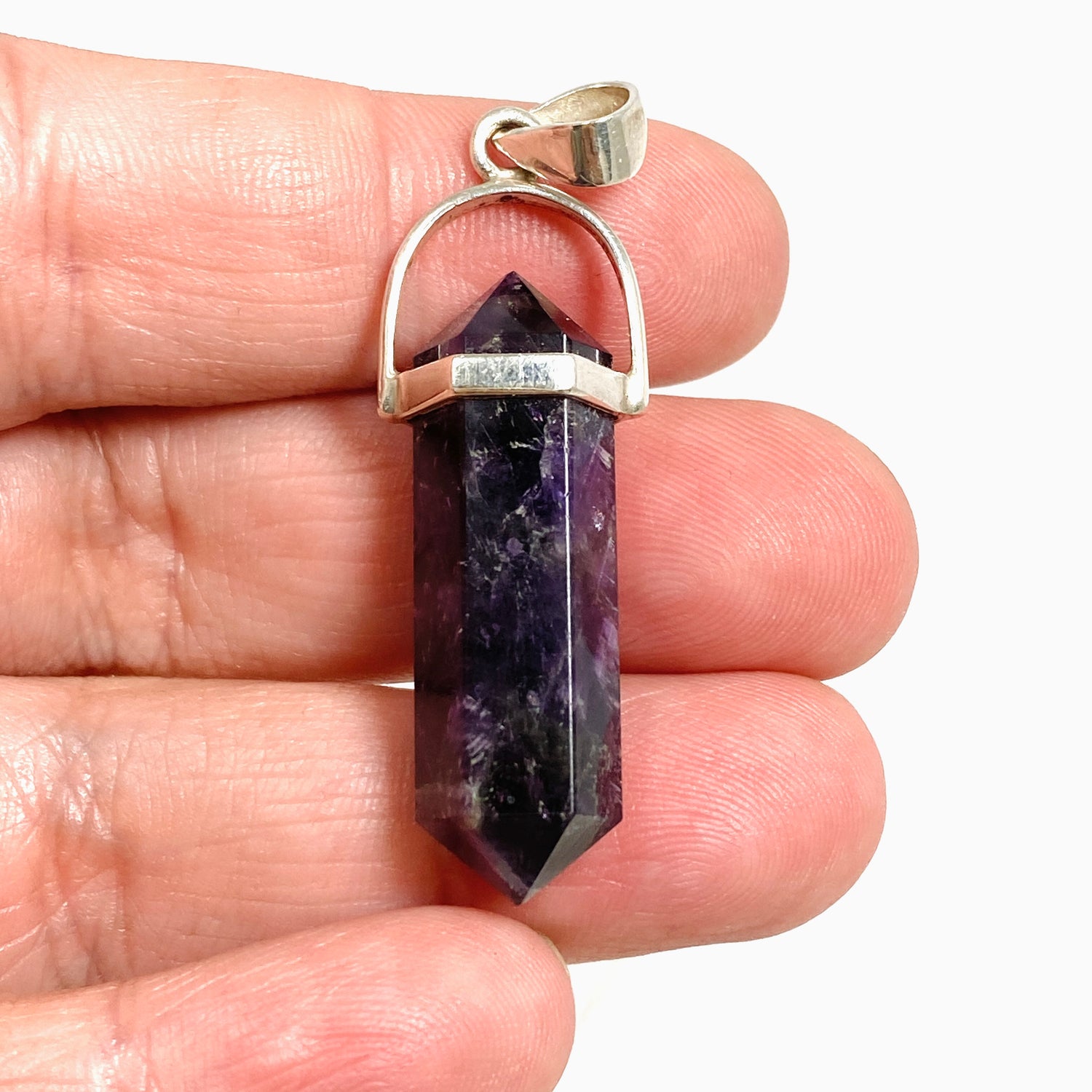 Amethyst Double Point Pendant PPGJ1233