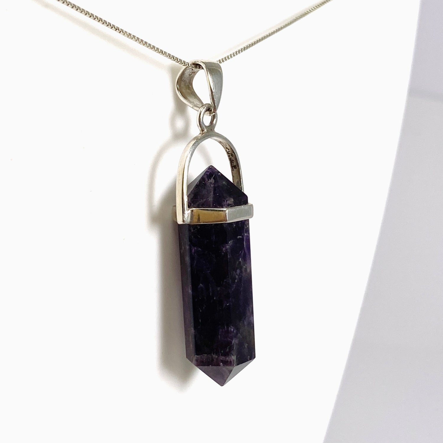 Amethyst Double Point Pendant PPGJ1233