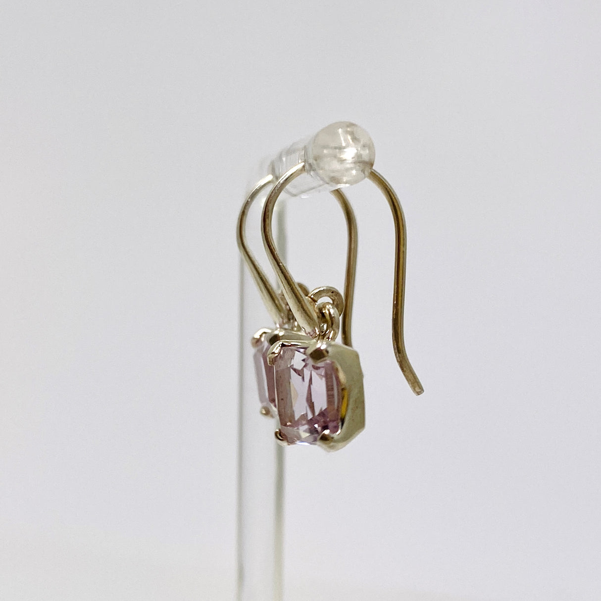 Amethyst Square Faceted Earrings PEG300