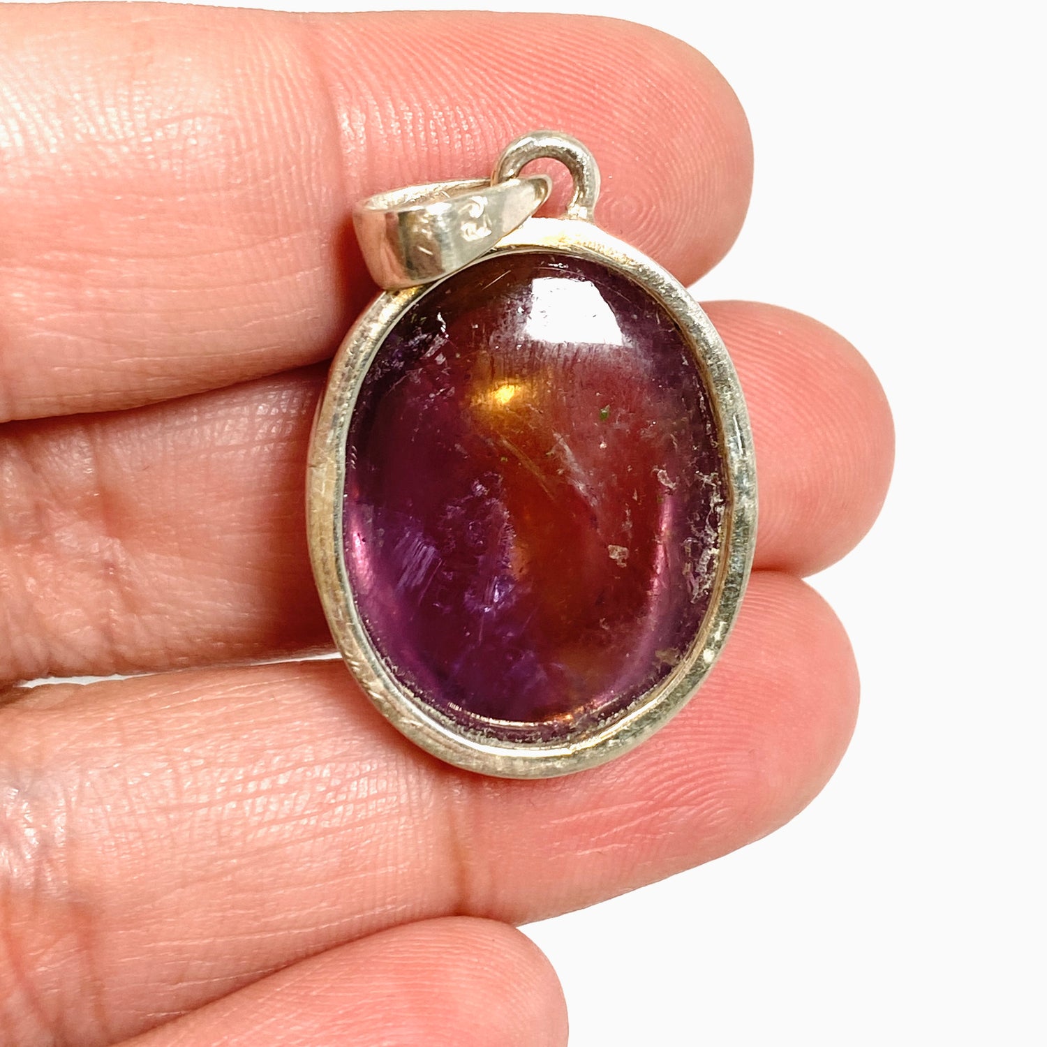 Ametrine Oval Cabochon Pendant PPGJ1298