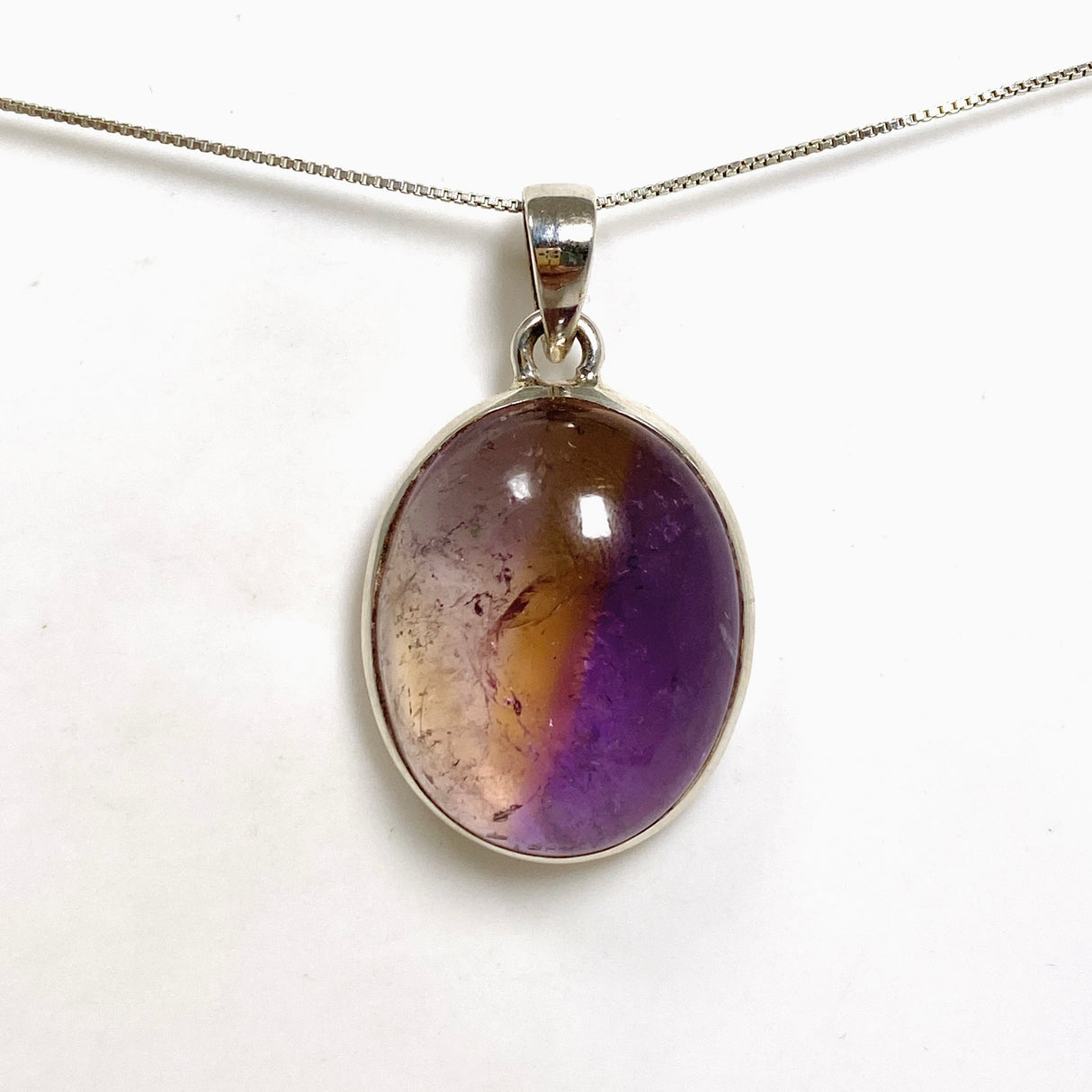 Ametrine Oval Cabochon Pendant PPGJ1298
